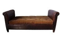 FRENCH LEATHER DAYBED