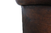 FRENCH LEATHER DAYBED