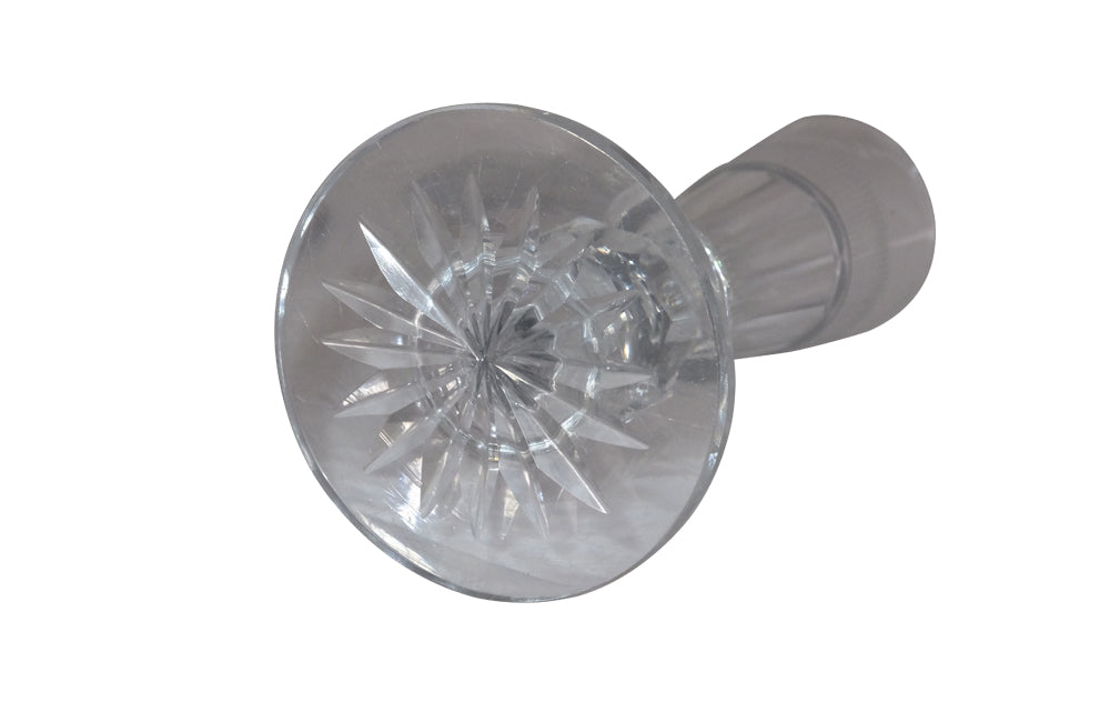 Set of Eight Antiques Crystal Champagne Flutes-French Antiques-Antiques Glassware-Champagne Flutes-French Champagne Glasses-AD & PS Antiques