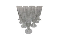 Set of Ten French Absinthe Bistro Glasses-French Bistro Glasses-French Antique Glasses-Wine and Food Related-French Antiques-Culinary Antiques-Wine Glasses-AD & PS Antiques