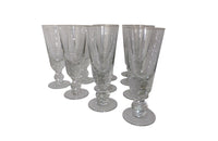 Set of Ten French Absinthe Bistro Glasses-French Bistro Glasses-French Antique Glasses-Wine and Food Related-French Antiques-Culinary Antiques-Wine Glasses-AD & PS Antiques