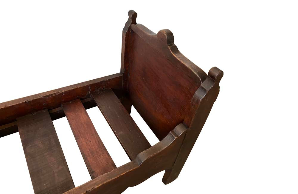 Small French Dog Bed - Decorative Antiques - French Antiques - Antique Dog Bed  - French Antique Furniture -  AD & PS Antiques