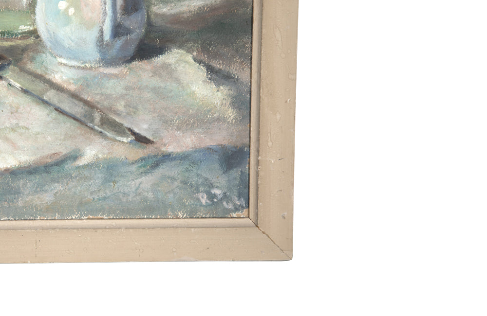 Swedish Still Life Painting- Antique Paintings-Wall Decoration-Still Life Art-Swedish Antiques-Decorative Accessories-AD & PS Antiques