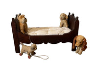 Small French Dog Bed - Decorative Antiques - French Antiques - Antique Dog Bed  - French Antique Furniture -  AD & PS Antiques
