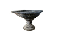19th Century French Zinc Pedestal Infants Bath - French Decorative Antiques - Garden Antiques - Decorative Antiques - Jardinieres - Champagne Bucket - Centrepiece - Zinc Antiques -Decorative Accessorories - Antique Shops Tetbury - adpsantiques - AD & PS Antiques
