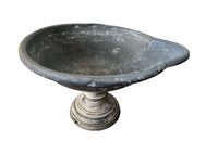 19th Century French Zinc Pedestal Infants Bath - French Decorative Antiques - Garden Antiques - Decorative Antiques - Jardinieres - Champagne Bucket - Centrepiece - Zinc Antiques -Decorative Accessorories - Antique Shops Tetbury - adpsantiques - AD & PS Antiques