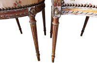 Neo-Classical Revival Side Chairs - Antique Chairs - French Antique Furniture - Decorative Antique Furniture - AD & PS Antiques