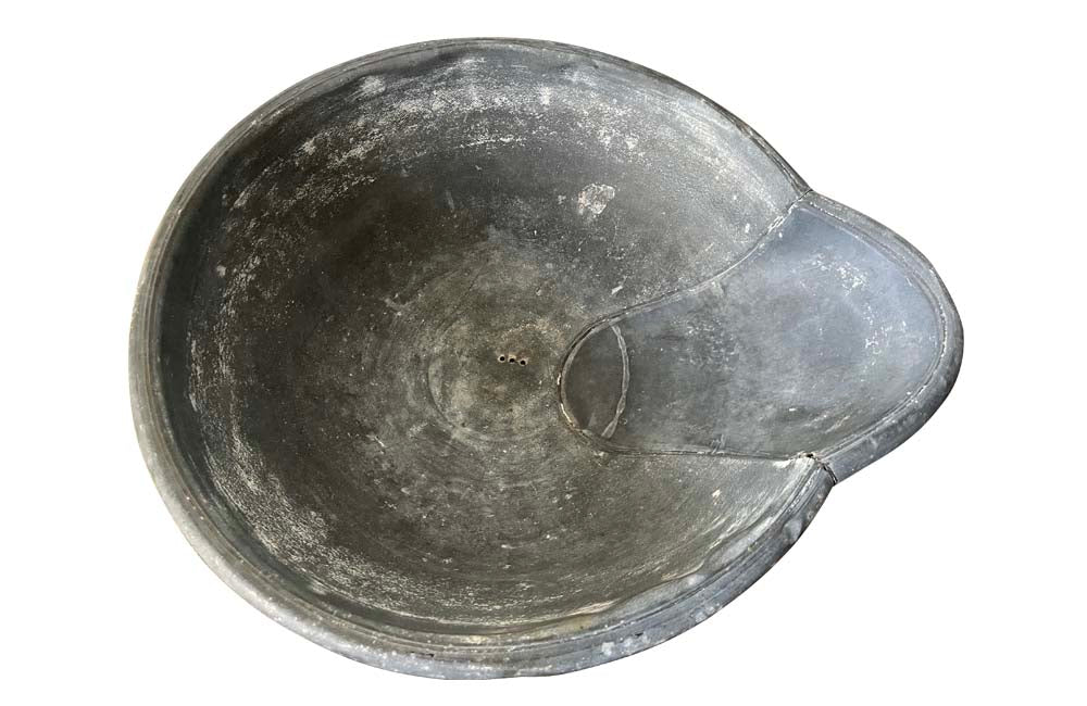 19th Century French Zinc Pedestal Infants Bath - French Decorative Antiques - Garden Antiques - Decorative Antiques - Jardinieres - Champagne Bucket - Centrepiece - Zinc Antiques -Decorative Accessorories - Antique Shops Tetbury - adpsantiques - AD & PS Antiques