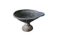19th Century French Zinc Pedestal Infants Bath - French Decorative Antiques - Garden Antiques - Decorative Antiques - Jardinieres - Champagne Bucket - Centrepiece - Zinc Antiques -Decorative Accessorories - Antique Shops Tetbury - adpsantiques - AD & PS Antiques