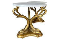 Pair Of Dolphin Side Tables - Italian Decorative Antiques - Mid Century Furniture - Side Tables - End Tables - Pair of Nightstands - Bedside Tables - Decorative Antiques - Tables - Antique Shops tetbury - AD & PS Antiques
