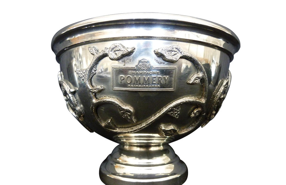 MINIATURE 'POMMERY' CHAMPAGNE VASQUE