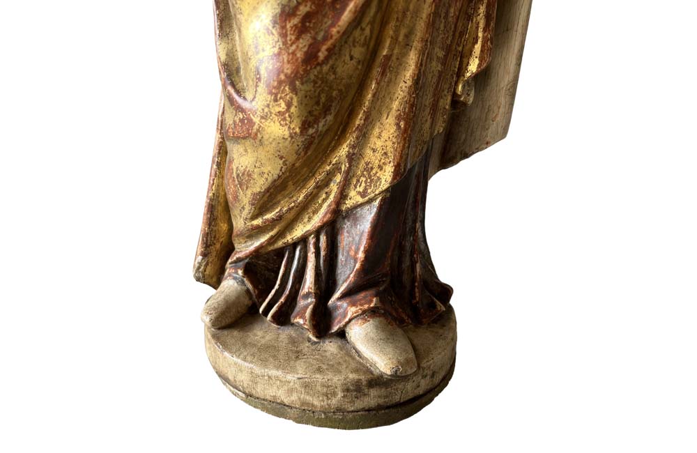 19th Century Carved Madonna And Child - French Decorative Antiques - Decorative Accessories - Antique Art - Antique Sculpture - Decorative Antiques - Religious Antiques - Antique Shops Tetbury - AD & PS Antiques
