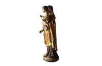 19th Century Carved Madonna And Child - French Decorative Antiques - Decorative Accessories - Antique Art - Antique Sculpture - Decorative Antiques - Religious Antiques - Antique Shops Tetbury - AD & PS Antiques