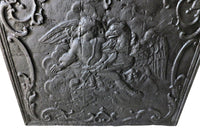 Neo-Classical Cast Iron Fireback 18th Century - French Antiques -Antique Firebacks - Fireplace Accessories - Decorative Accessories - AD & PS Antiques