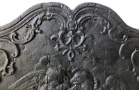 Neo-Classical Cast Iron Fireback 18th Century - French Antiques -Antique Firebacks - Fireplace Accessories - Decorative Accessories - AD & PS Antiques