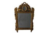 French 18th Century Carved Framed Mirror - Antique Mirror - French Antiques - Louis XVI Mirror - AD & PS Antiques