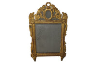 French 18th Century Carved Framed Mirror - Antique Mirror - French Antiques - Louis XVI Mirror - AD & PS Antiques
