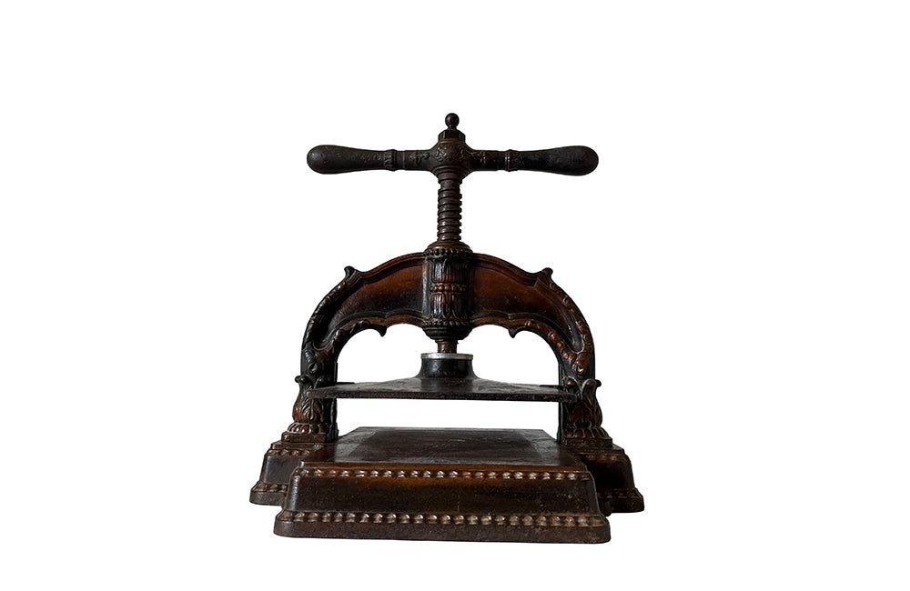 19th Century French Book Press - French Decorative Antiques - Vernacular Antiques - Bookpress - Decorative Accessories - Book Collectors - Flower Press - Antique Shops Tetbury - adpsantiques - AD & PS Antiques