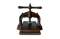 19th Century French Book Press - French Decorative Antiques - Vernacular Antiques - Bookpress - Decorative Accessories - Book Collectors - Flower Press - Antique Shops Tetbury - adpsantiques - AD & PS Antiques