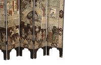 19th Century Chinese Coromandel Folding Screen - Antique Screen - Decorative Antiques - Decorative Antique Furniture - AD & PS Antiques