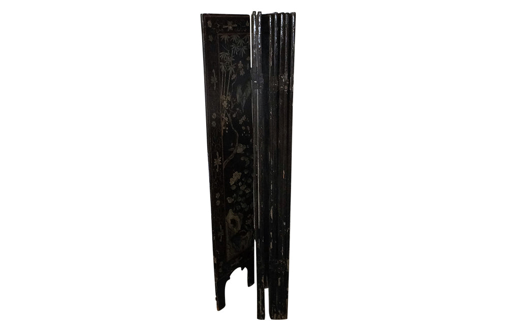 19th Century Chinese Coromandel Folding Screen - Antique Screen - Decorative Antiques - Decorative Antique Furniture - AD & PS Antiques