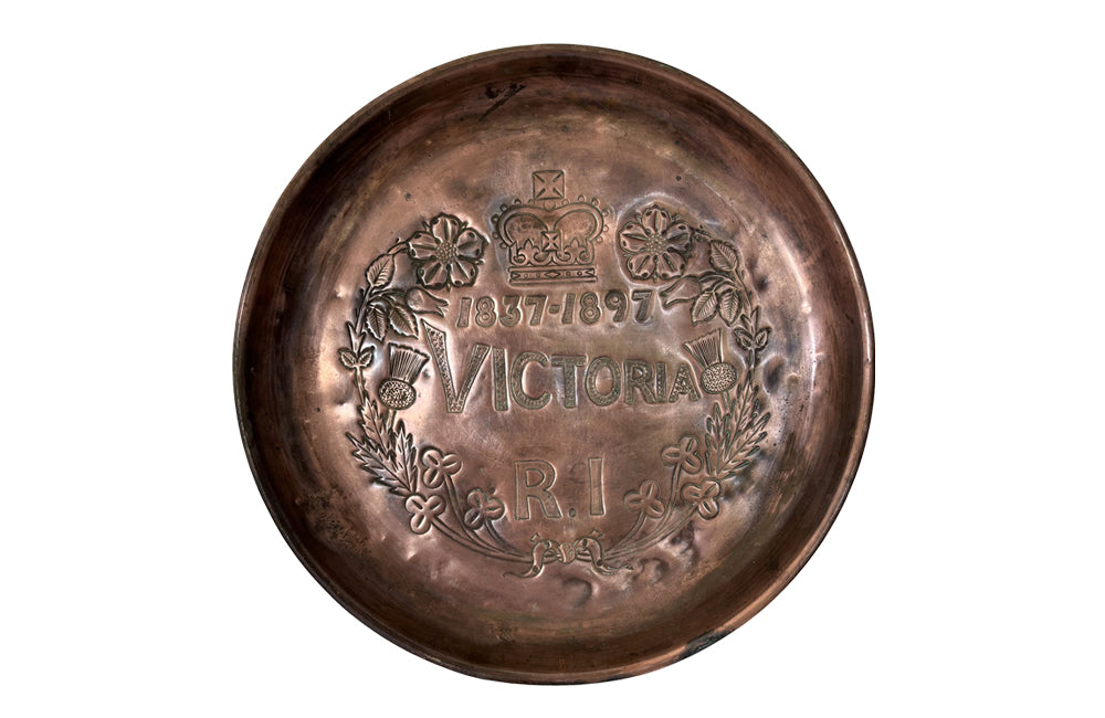 19th Century English Copper Commemorative Tray - Decorative Antiques - Commemmorative Ware - Copper Tray - Decorative Accessories - English Antiques - Antique Trays - Curios - Antique Shops Tetbury - adpsantiques - AD & PS Antiques