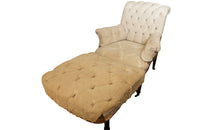 19th Century Scroll Back Buttoned Duchesse Brisee-Two Piece Daybed-Country House Antiques-French Antiques-Antique Armchair-Seating-Armchairs-Daybeds-AD & PS Antiques