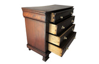 19th Century Apprentice Piece Chest Of Drawers - Miniature Commode - French Decorative Antiques - Decorative Antiques - Fine Antiques - Apprentice Piece -Decorative Accessories - Mahogany Commode - Antique Shops Tetbury - adpsantiques - AD & PS Antiques