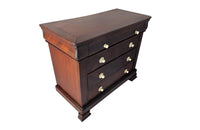 19th Century Apprentice Piece Chest Of Drawers - Miniature Commode - French Decorative Antiques - Decorative Antiques - Fine Antiques - Apprentice Piece -Decorative Accessories - Mahogany Commode - Antique Shops Tetbury - adpsantiques - AD & PS Antiques