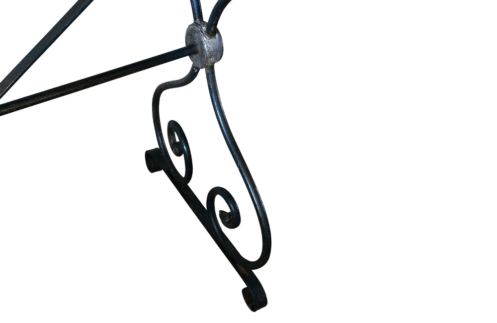 19th Century French Garden Table - French Antique Table - Antique Console Table - French Antique Furniture - Garden Antiques - Antique Garden Table – Antique Marble Top Table - Decorative Antique Furniture - AD & PS Antiques