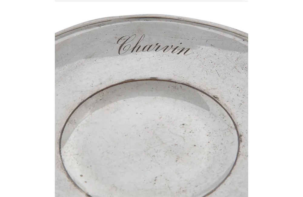 LARGE CHATEAUNEUF DU PAPE  'CHARVIN' COASTER