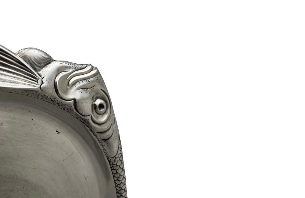 Silverplate Fish Shaped Tray - French Decorative Accessories - Decorative Accessories - Fish Platter - Silverplate Tray - Antique Shops Tetbury - adpsantiques - AD & PS Antiques