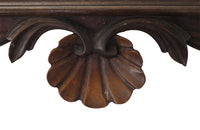 FRENCH CARVED HERALDIC MIRROR