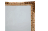 FRENCH CARVED POLYCHROMED MIRROR