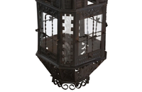 LARGE FRENCH TOLE LANTERN