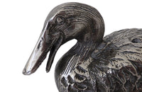 Vintage duck shaped flower rose / vase in the style of Mauro Manetti