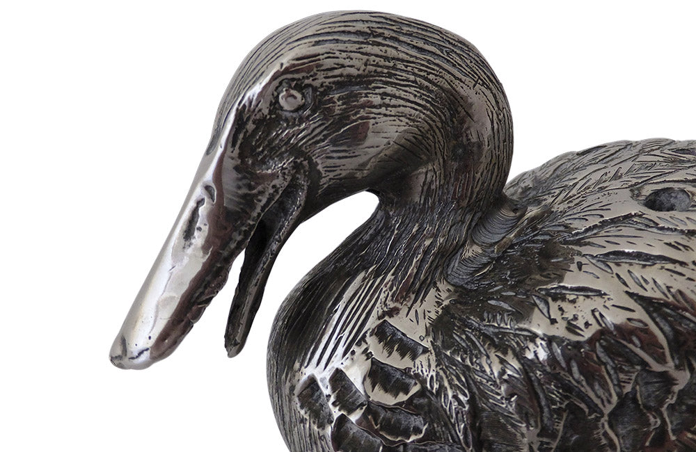 Vintage duck shaped flower rose / vase in the style of Mauro Manetti