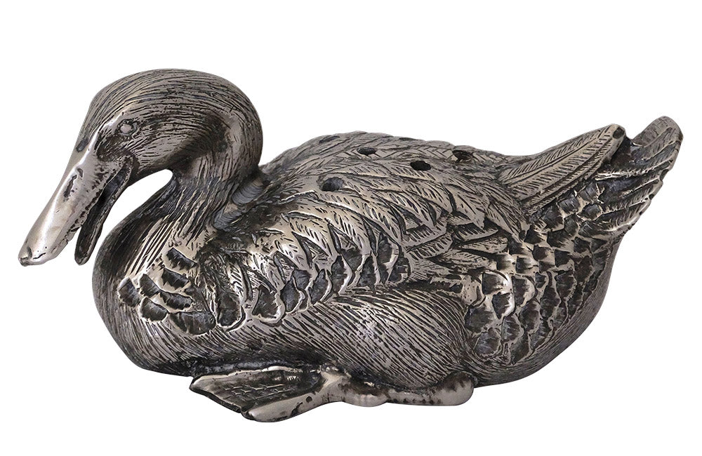 Vintage duck shaped flower rose / vase in the style of Mauro Manetti