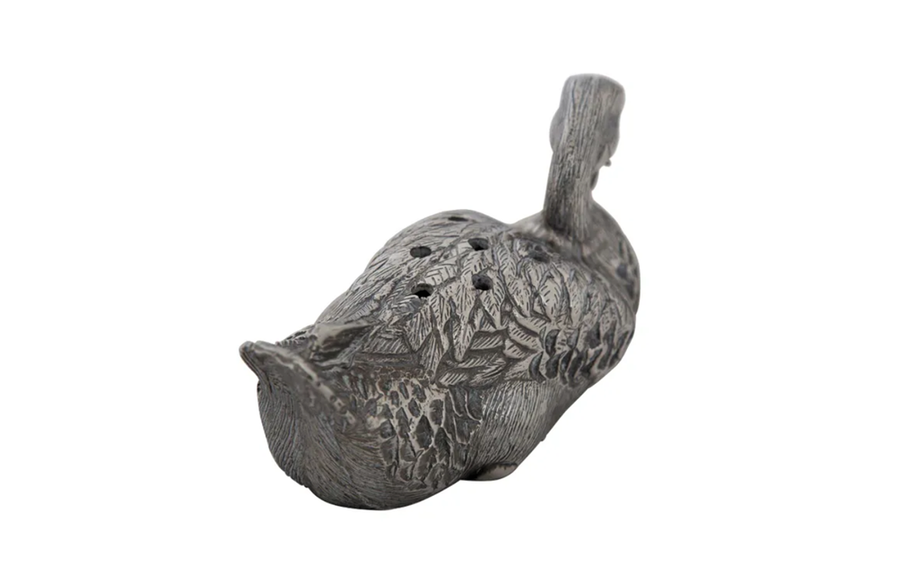 Vintage duck shaped flower rose / vase in the style of Mauro Manetti