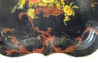 Large Napoleon III Papier Mache Tray - French Decorative Antiques - Antique Trays - French Antiques - Papier Mache - Decorative Antiques - French Antiques - Fine Antiques - Antique Shops Tetbury - adpsantiques - AD & PS Antiques