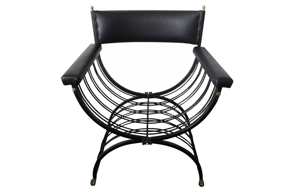 MAISON JANSEN STYLE ARMCHAIR