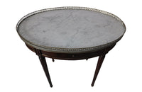 ELEGANT OVAL BOUILLOTTE TABLE