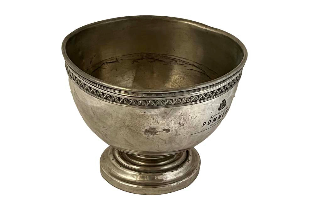 Large Antique Pommery Champagne Vasque - Decorative Antiques - Antique Champagne Bucket - Pommery - French Antiques - AD & PS Antiques