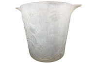 Perrier Jouet opague glass champagne bucket - French Antiques