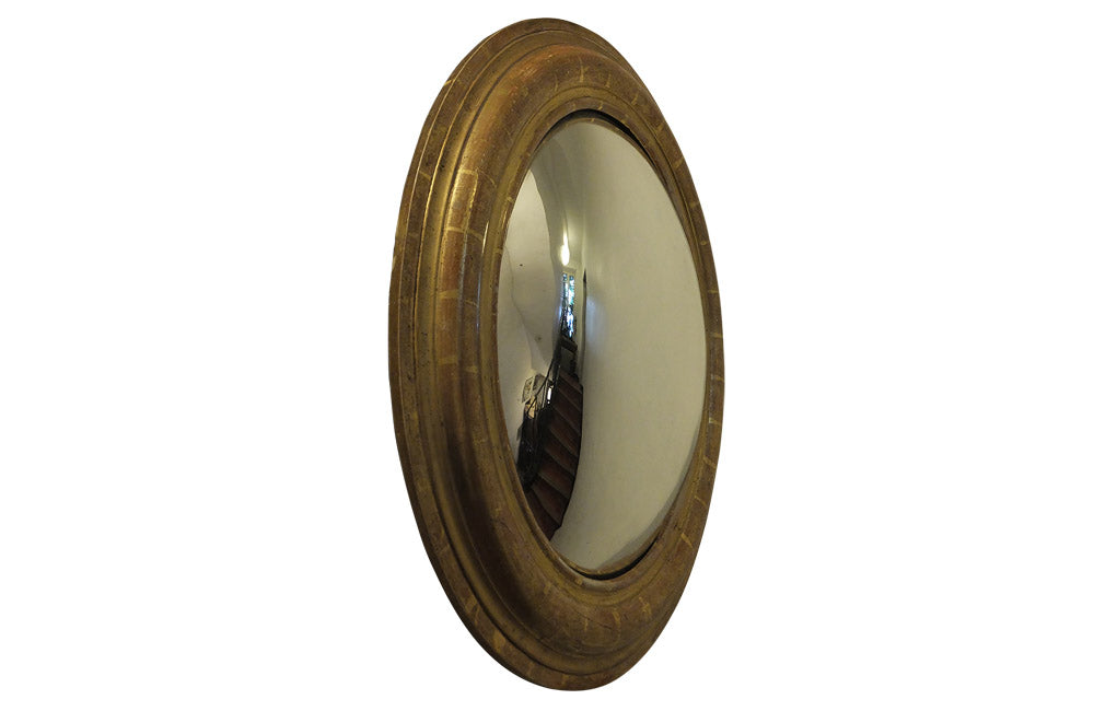 LOUIS PHILIPPE OVAL CONVEX MIRROR