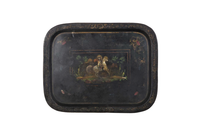 CHARMING 19TH CENTURY TOLE TRAY
