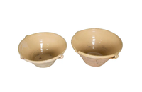 Large French Tian Pottery Bowls -French antiques -Antique French Pottery- Antique Pottery- Terrine Dish- AD & PS ANTIQUES -