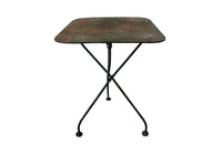 FRENCH FOLDING IRON TABLE