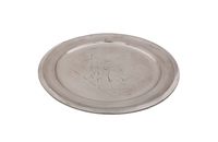 LARGE SILVER PLATE COCKTAIL TRAY