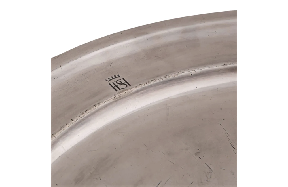 LARGE SILVER PLATE COCKTAIL TRAY